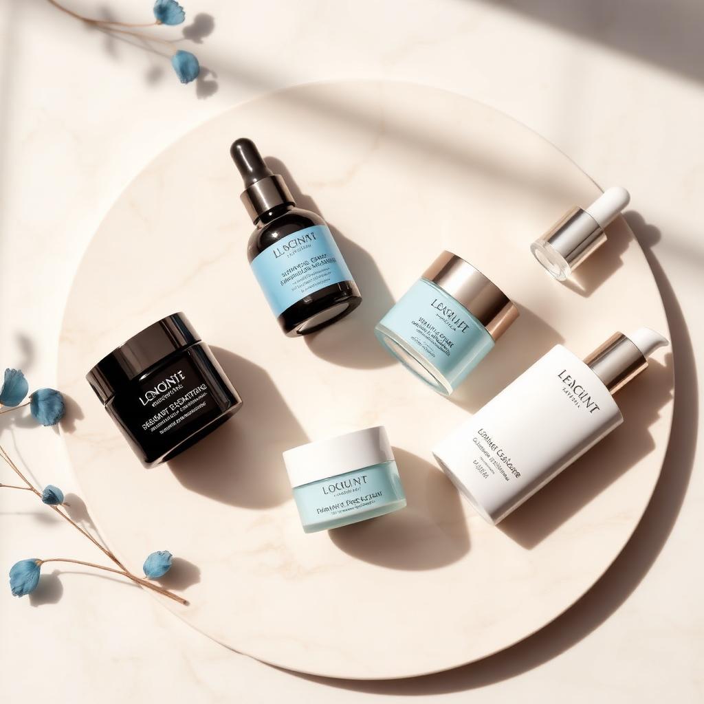 Skincare boutique — product launch